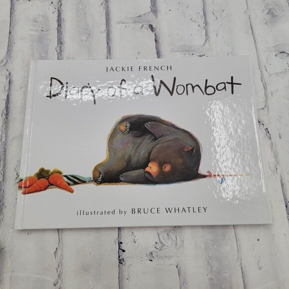 Diary of a Wombat Hardcover Book by Jackie Frence - Picture 1 of 4